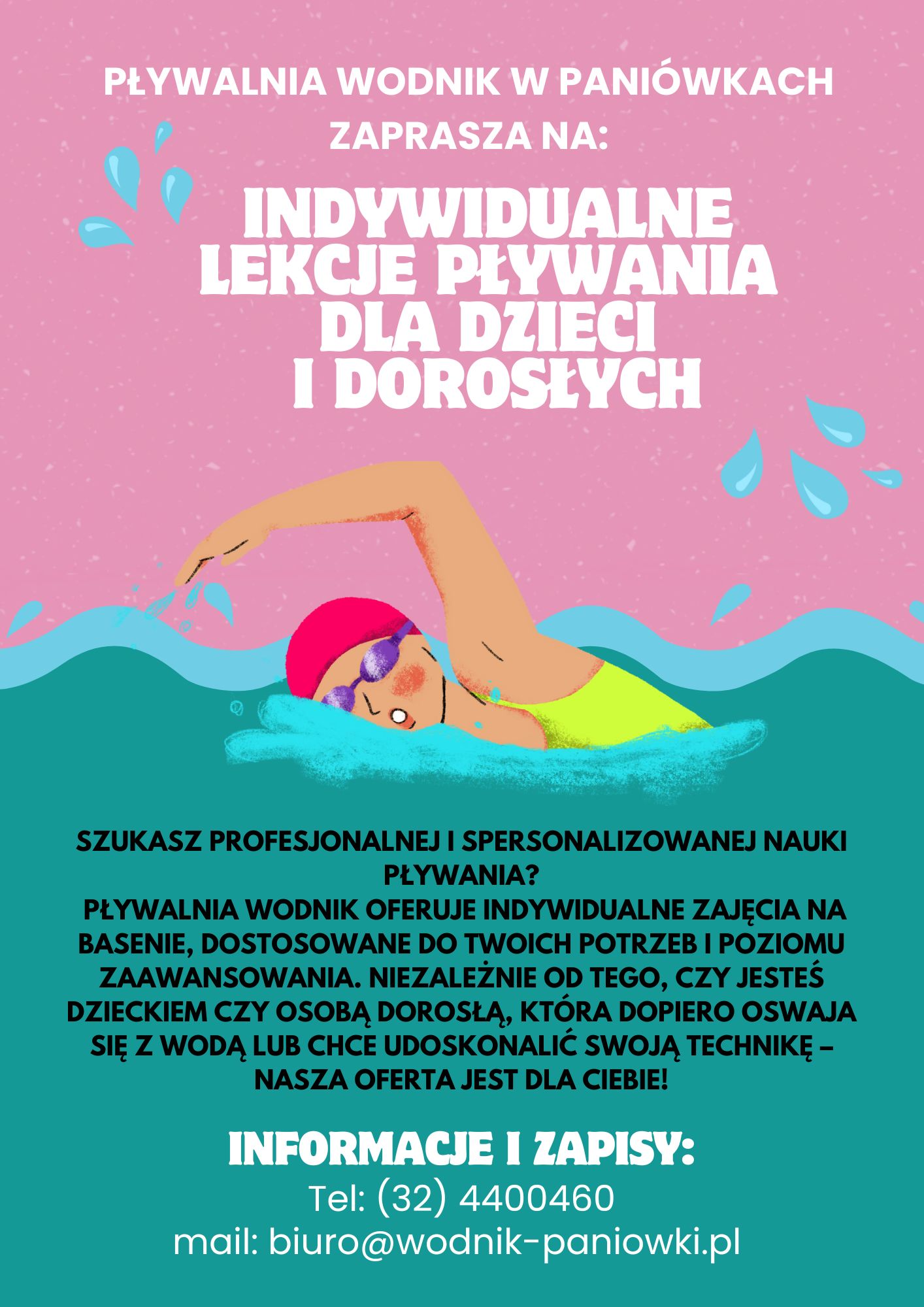 Indywidualna nauka pływania