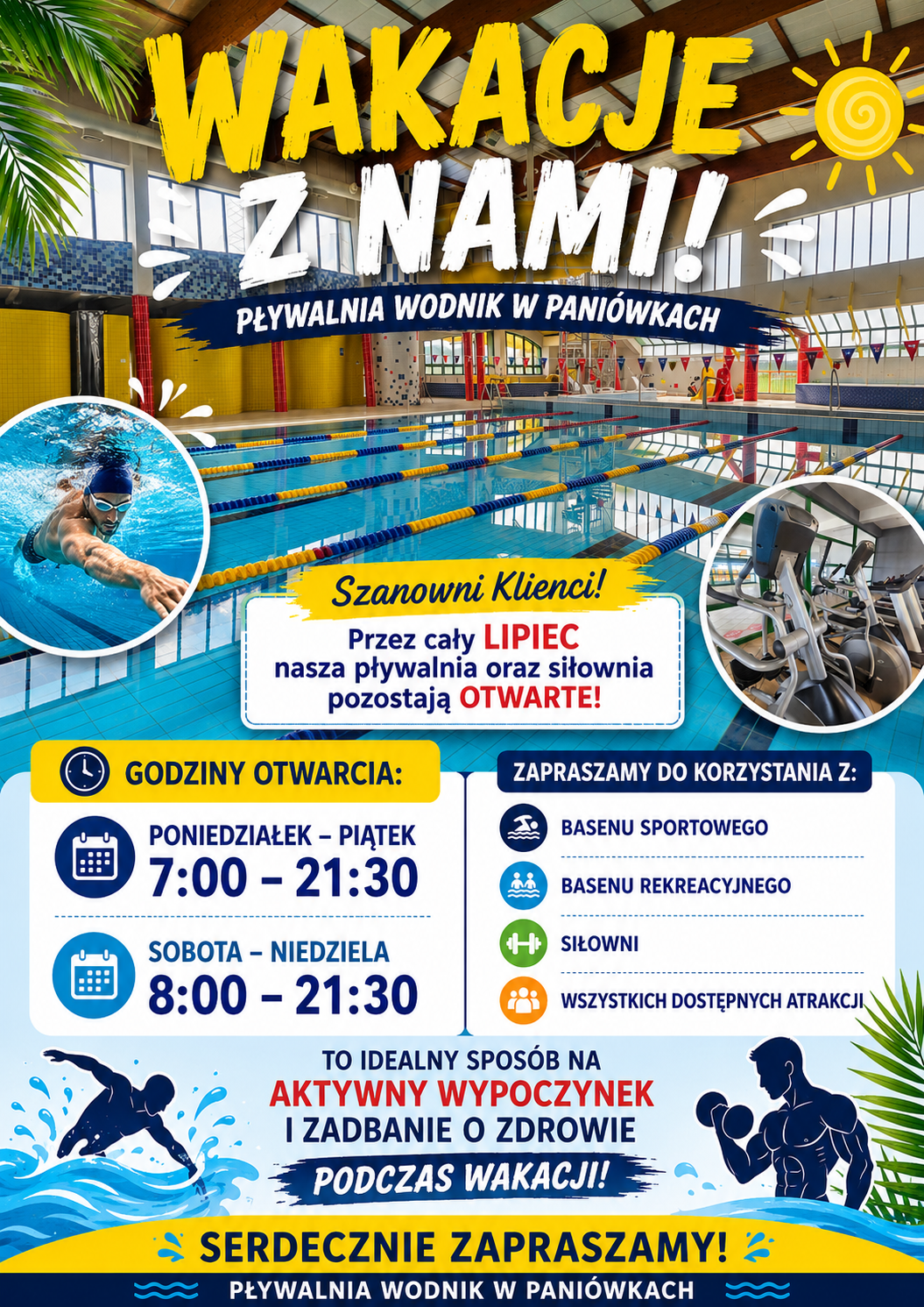 wakacje z nami plakat